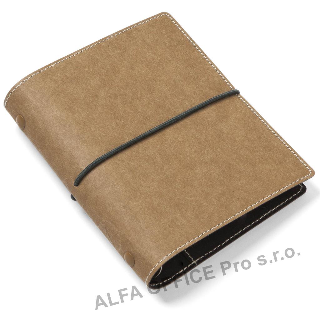 Diář Filofax ECO Essential - kapesní / golden oak