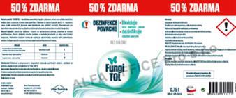 Dezinfekce FungiTOL dezinfekce povrchů 0,75l