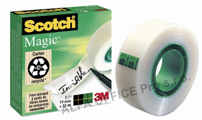 Lepicí pásky Scotch Magic - 19 mm x 33 m