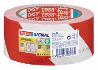 Lepicí pásky Tesa značkovací - 50 x 66 / červeno - bílá