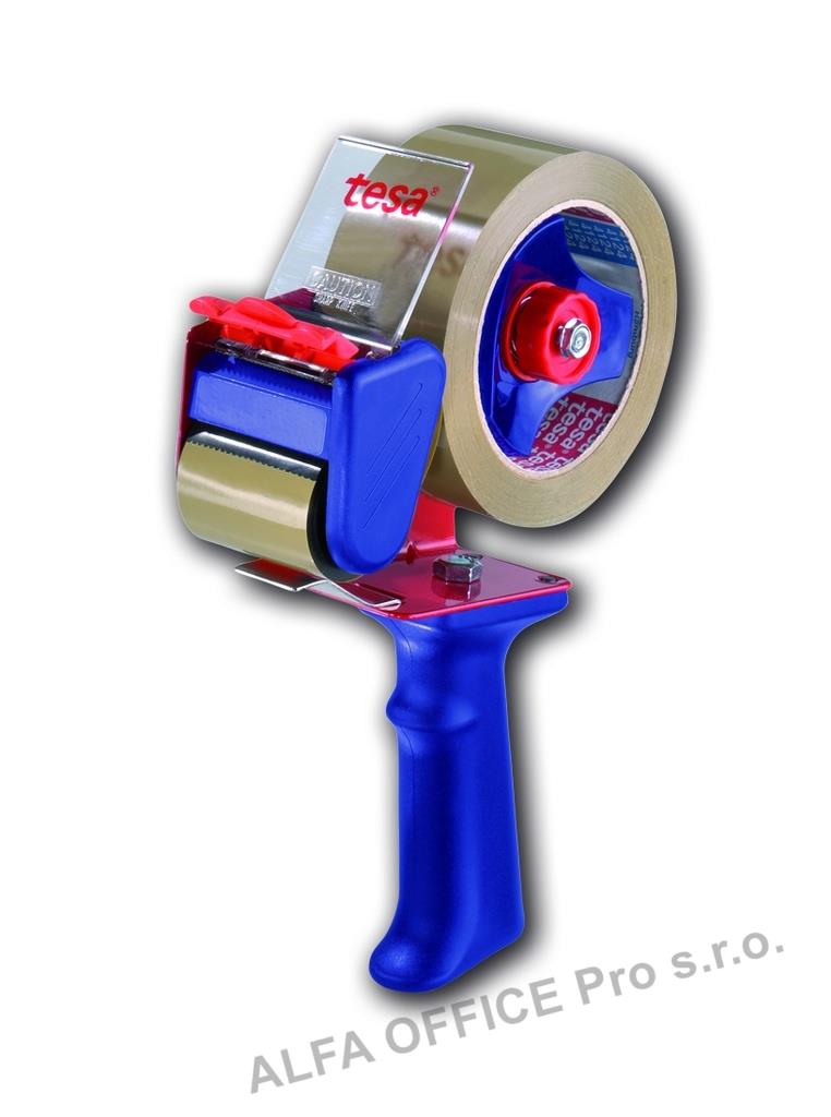 Ruční odvíječ Tesa Comfort s krytem nože - 66 m x 50 mm