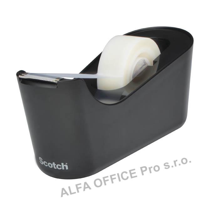Stolní odvíječ lepicí pásky Scotch® C-18 - černá