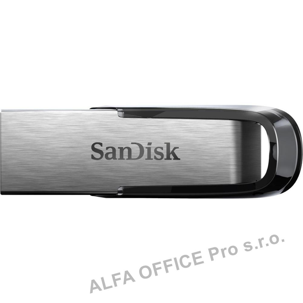 Flash Disc SanDisc Ultra Flair - stříbrná / 64 GB / USB 3.0