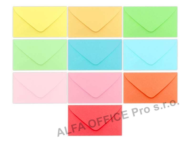 Obálky barevné C6 / 20 ks