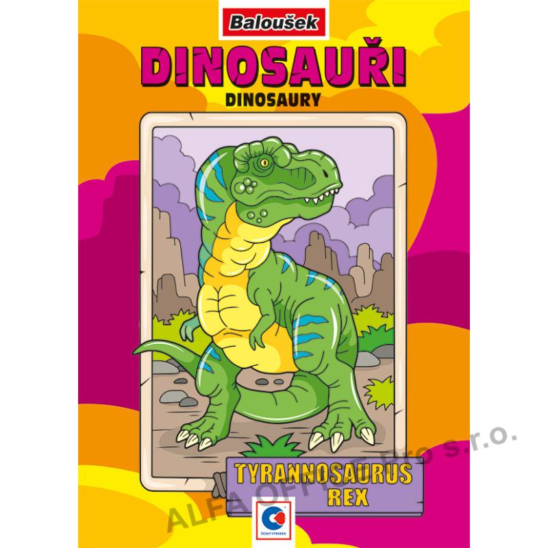 Omalovánka A5 - Dinosauři