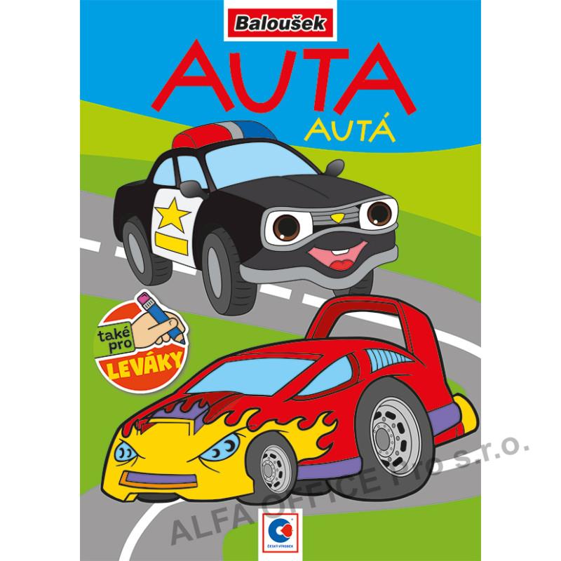 Omalovánka A5 - Auta