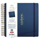 Fotoalbum Luxi - 21 x 21 cm / námořnická modrá vesmír