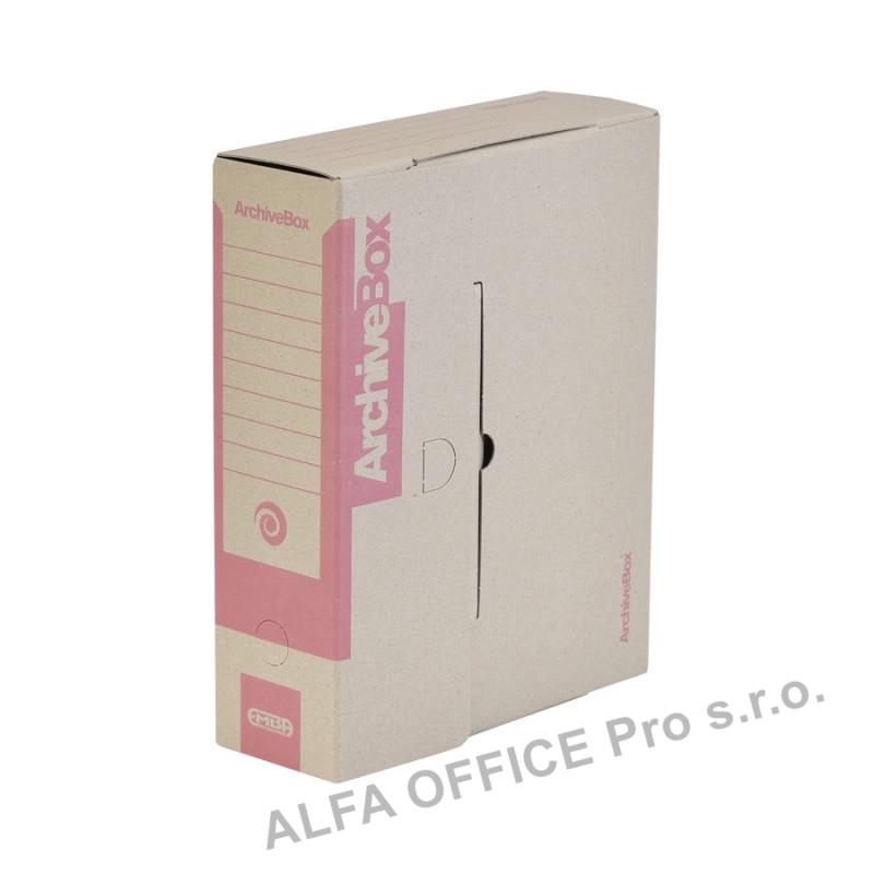 Box archivní Emba 5 živlů - růžová / éter