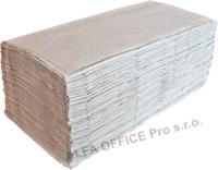 Papírové ručníky skládané Z-Z šedé / 1-vrstvé / 250 ks