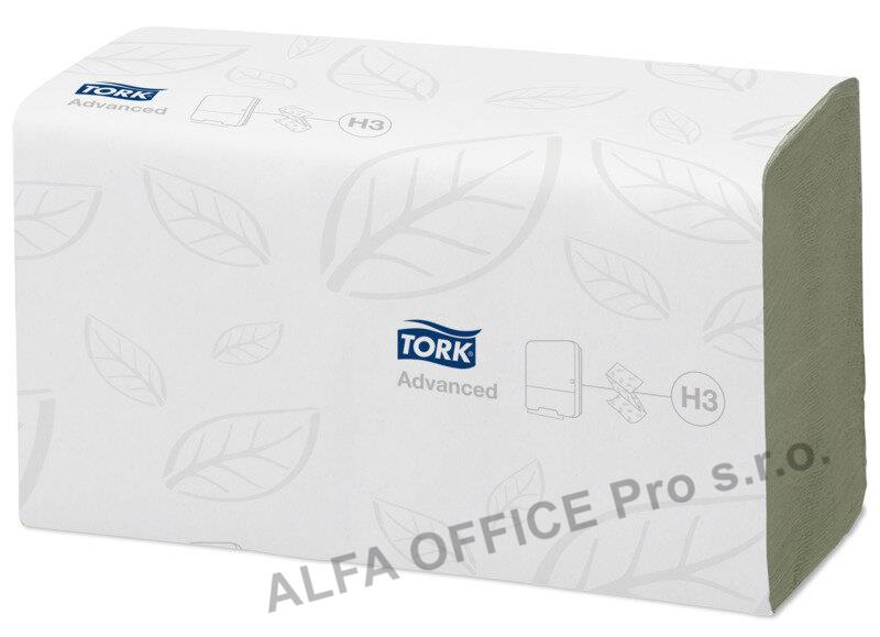 Tork papírové ručníky skládané 290179 - Z-Z zelené 25x23cm / 2 vrs./ 250 ks