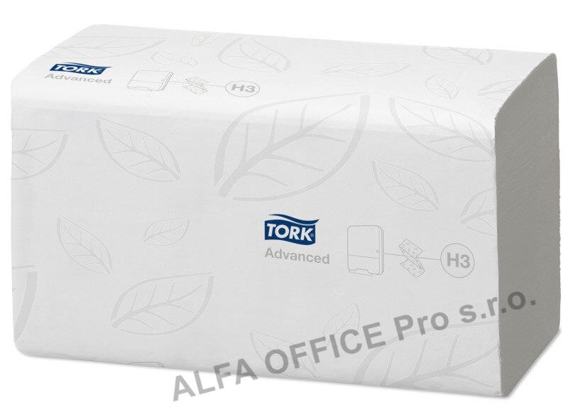 Tork papírové ručníky skládané 290163 - Z-Z bílé 25x23cm / 2 vrs. / 250 ks