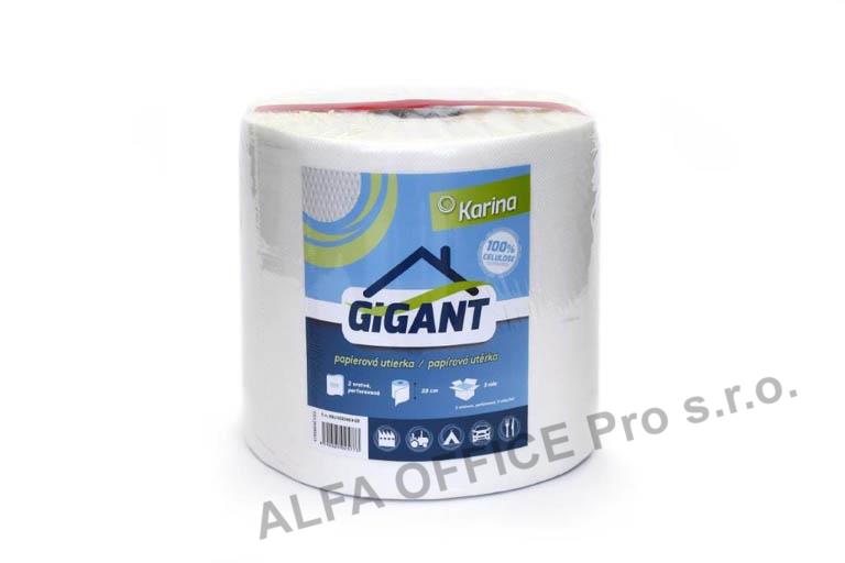 Karina papírové utěrky v roli Gigant 2-vrstvé