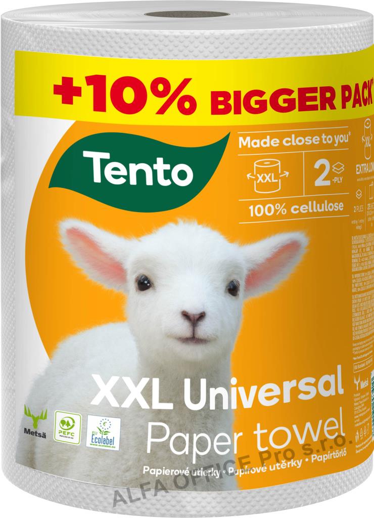 Utěrky papírové Tento Universal XXL - 2 vrstvé / 2 ks