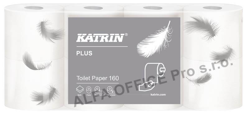 Papír toaletní Katrin Plus 2-vrstvý / 8 ks