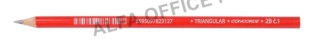 Tužka CONCORDE trojhranná - č.1 / 2B