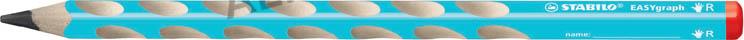 Tužka STABILO® EASYgraph - HB / pro praváky / modrá