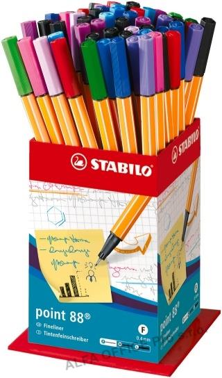 Liner STABILO® point 88 - 60 ks / displej