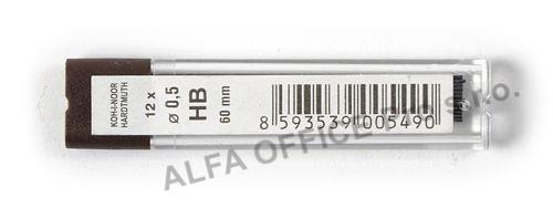 Tuhy do mikrotužek KOH-i-NOOR - 0,5 mm / HB