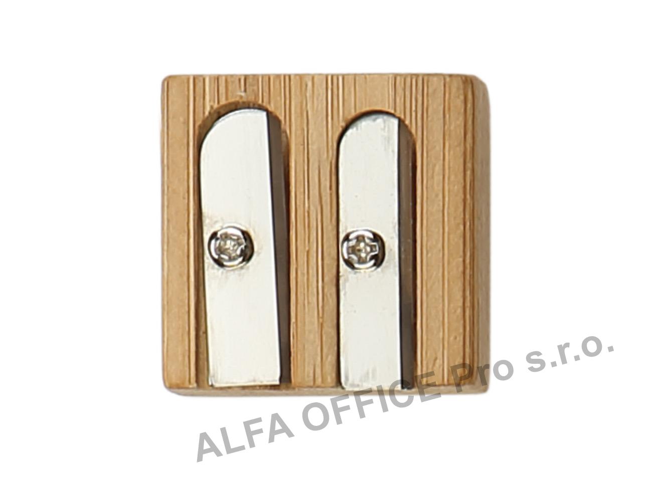 Ořezávátko ECO LUMA bambusové - dvojité