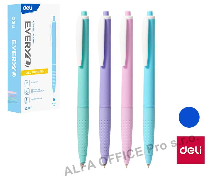 Kuličkové pero DELI Every - pastelový mix