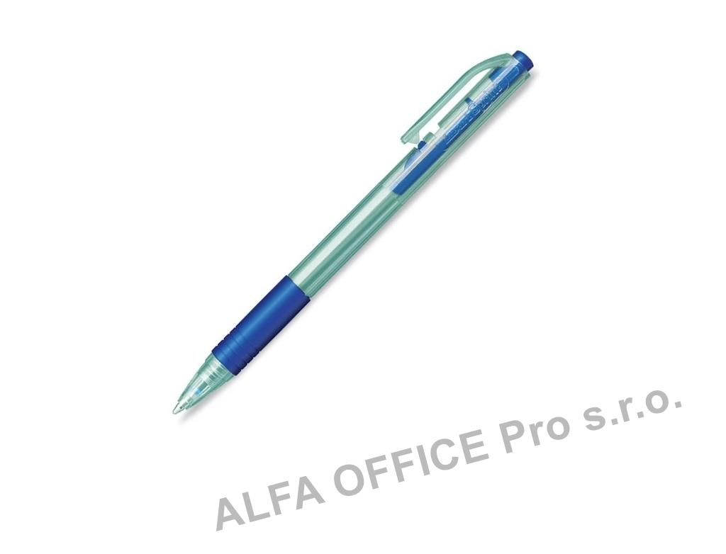 Kuličkové pero jednorázové Luxor Eco Sprint Grip - modrá