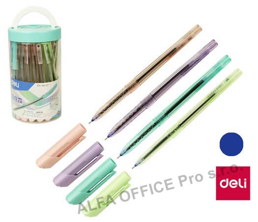 Kuličkové pero DELI Arrow - pastelový mix