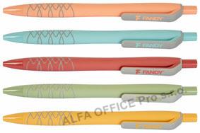 Kuličkové pero Melody - pastelový mix