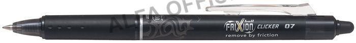 Roller Pilot FriXion Clicker 0,7 mm - černá