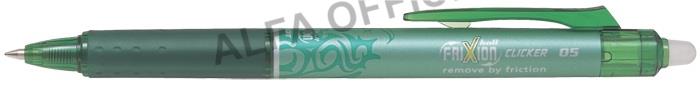 Roller Pilot FriXion Clicker 0,5 mm - zelená