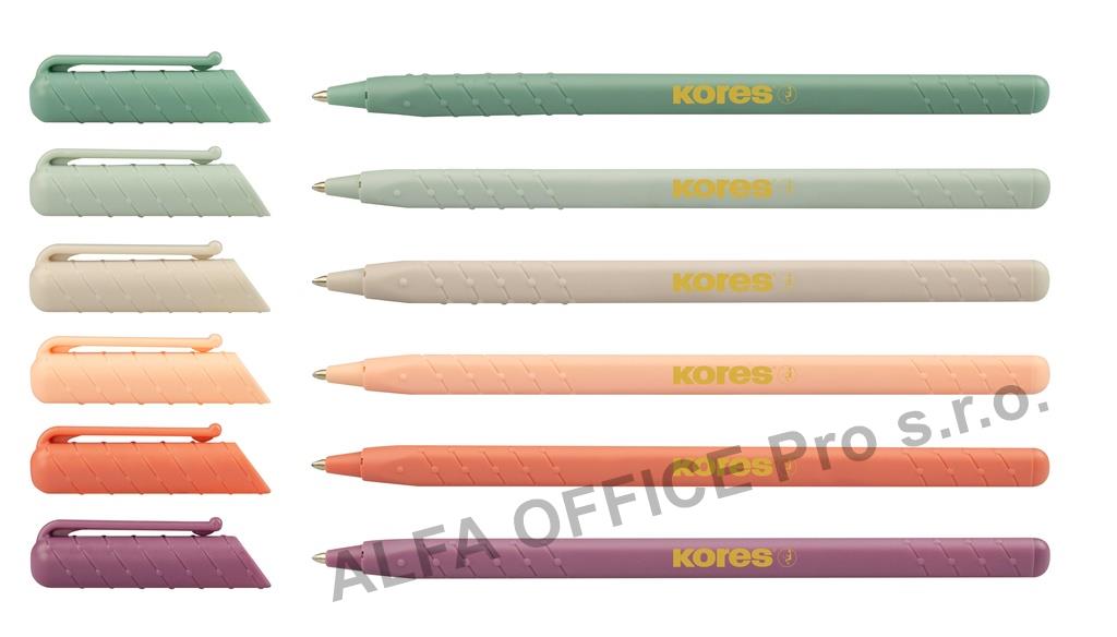 Kuličkové pero Kores K0 - vintage mix