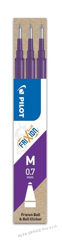 Náplň Pilot FriXion 0,7 - fialová / 3 ks