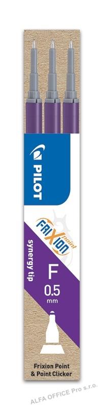 Náplň Pilot FriXion Point 0,5 - fialová / 3 ks