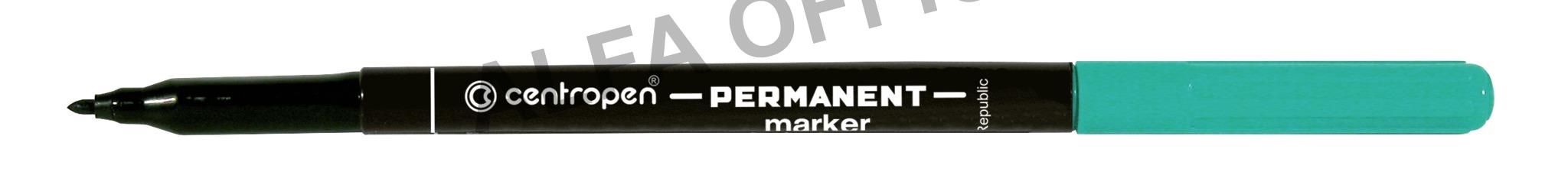 Popisovač Centropen 2536 permanentní / zelená