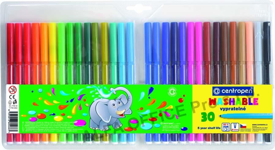 Popisovače Centropen 7790/30 - sada 30 ks