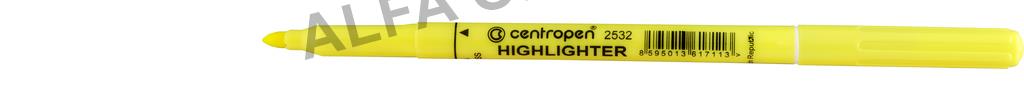 Zvýrazňovač Centropen 2532 / žlutá