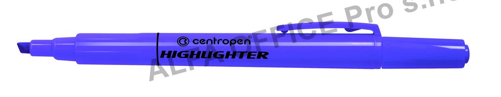 Zvýrazňovač Centropen HIGHLIGHTER 8722 / fialová