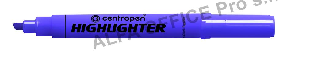 Zvýrazňovač Centropen HIGHLIGHTER 8552 / fialová