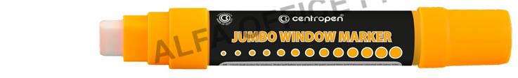 Značkovač Centropen 9120 JUMBO WINDOW - FLUO oranžová