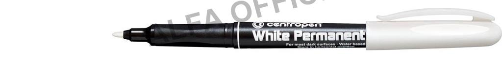 Popisovač Centropen Permanent White 2686 / bílá