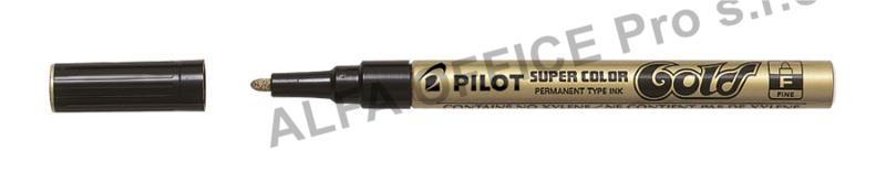 Popisovač Pilot Super Color - zlatá / F / 1 mm