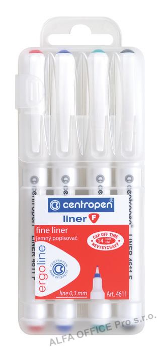 Liner Centropen 4611 F / sada 4 ks