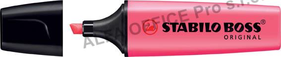 Zvýrazňovač STABILO® BOSS ORIGINAL / růžová