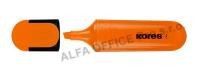 Zvýrazňovač Kores Bright Liner / oranžová