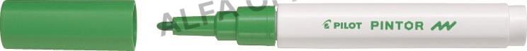Popisovač Pilot Pintor F / světle zelená