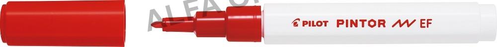 Popisovač Pilot Pintor EF / červená