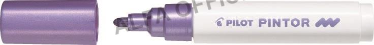 Popisovač Pilot Pintor M / metalický fialová