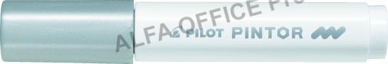 Popisovač Pilot Pintor M / stříbrná
