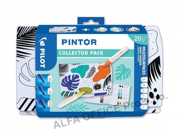 Popisovač Pilot Pintor COLLECTOR / sada 20 ks