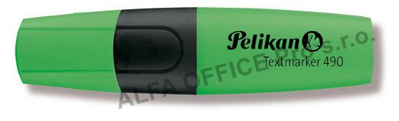 Zvýrazňovač Pelikan 490 NEON / zelená
