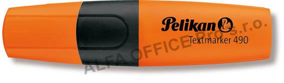 Zvýrazňovač Pelikan 490 NEON / oranžová